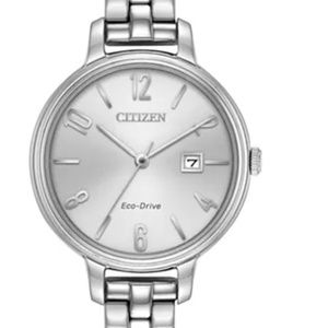 Eco-Drive Women's Silhouette Stainless Steel Brace